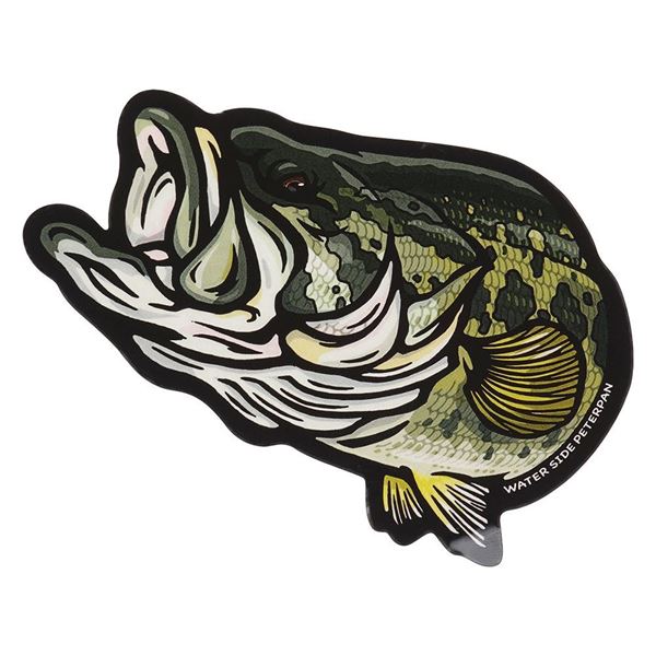 Bild von OKASHIRA Black Bass Sticker