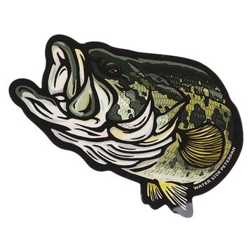 Bild von OKASHIRA Black Bass Sticker BIG